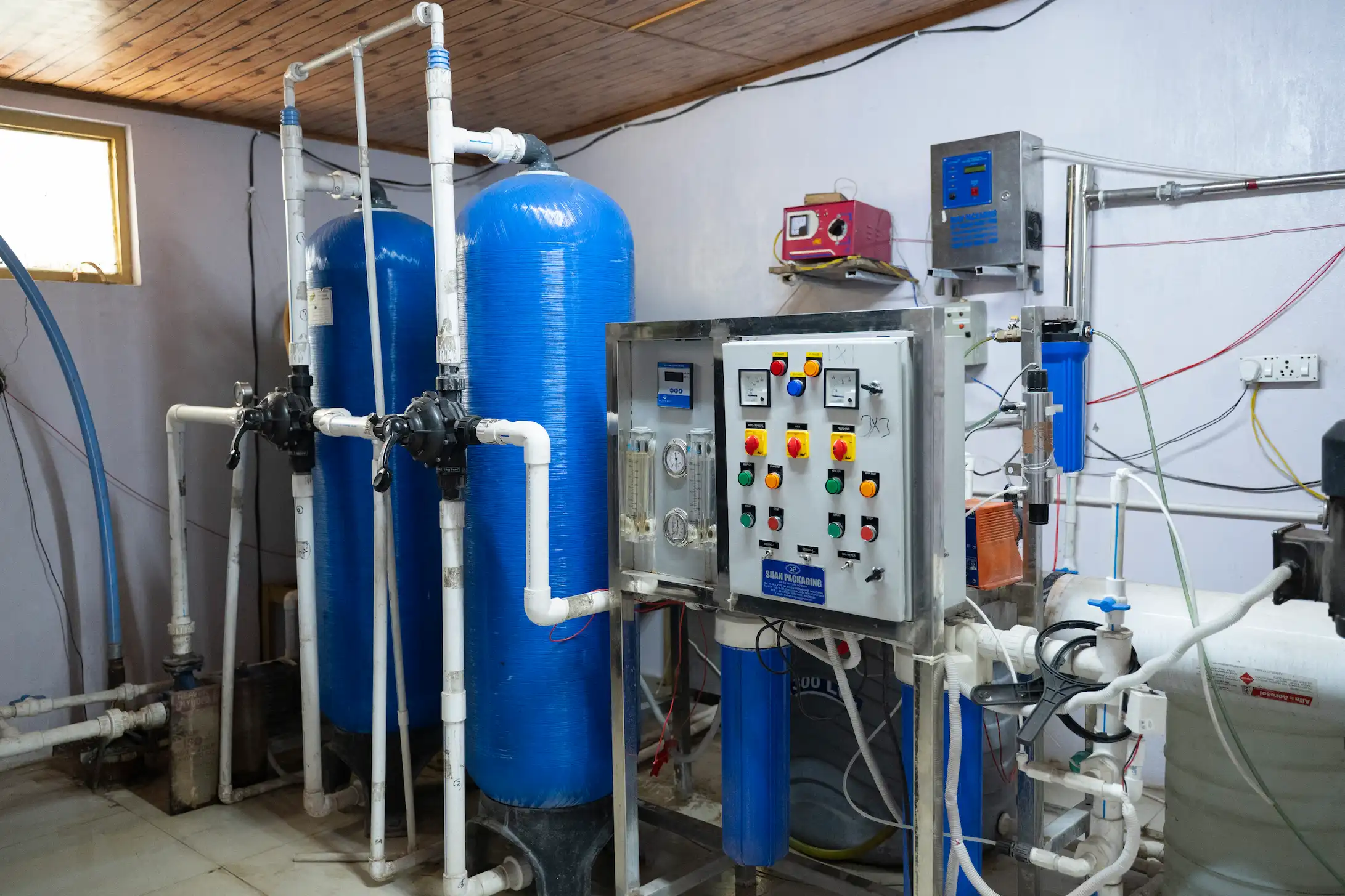 Water purification at the Khayul plant