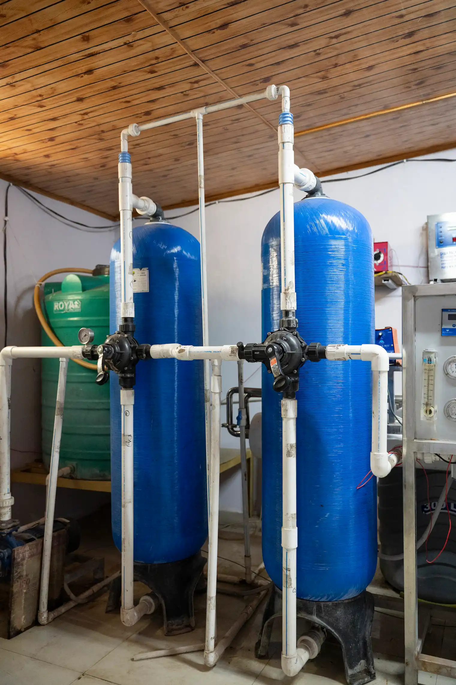 Reverse osmosis purification system at the Khayul plant