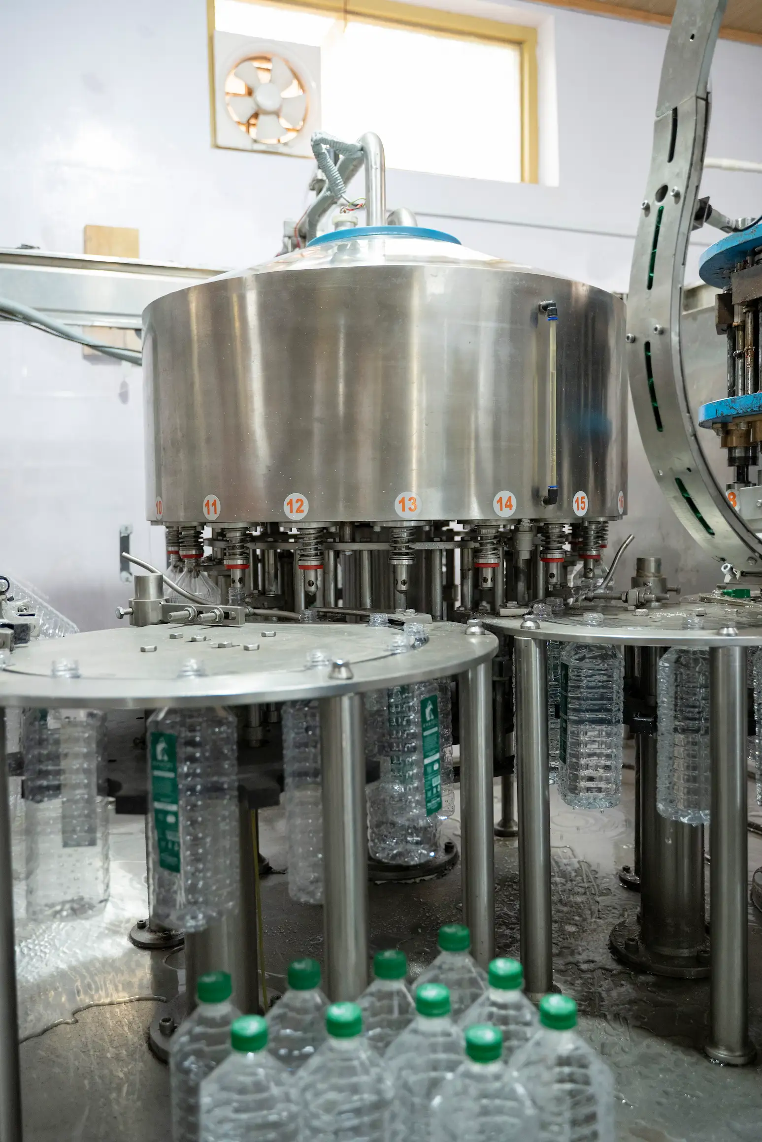Khayul bottles being filled and packed for delivery